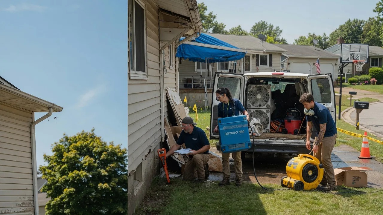 Ceiling Leak Cleanup in Armstrong Creek, WI near me